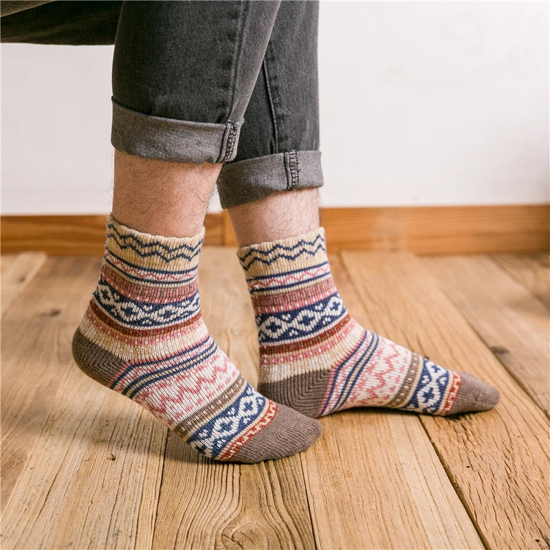 Chaussettes épaisses en laine et cachemire – Collection hiver 2024/2025