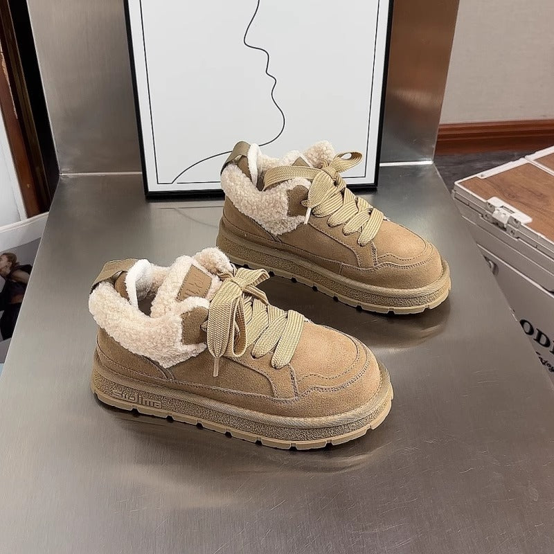 Chaussures d'hiver en coton - Automne/Hiver pour femmes