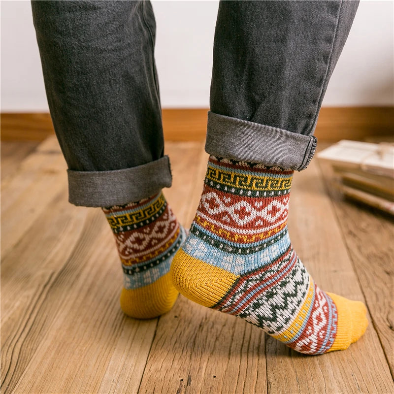 Chaussettes épaisses en laine et cachemire – Collection hiver 2024/2025