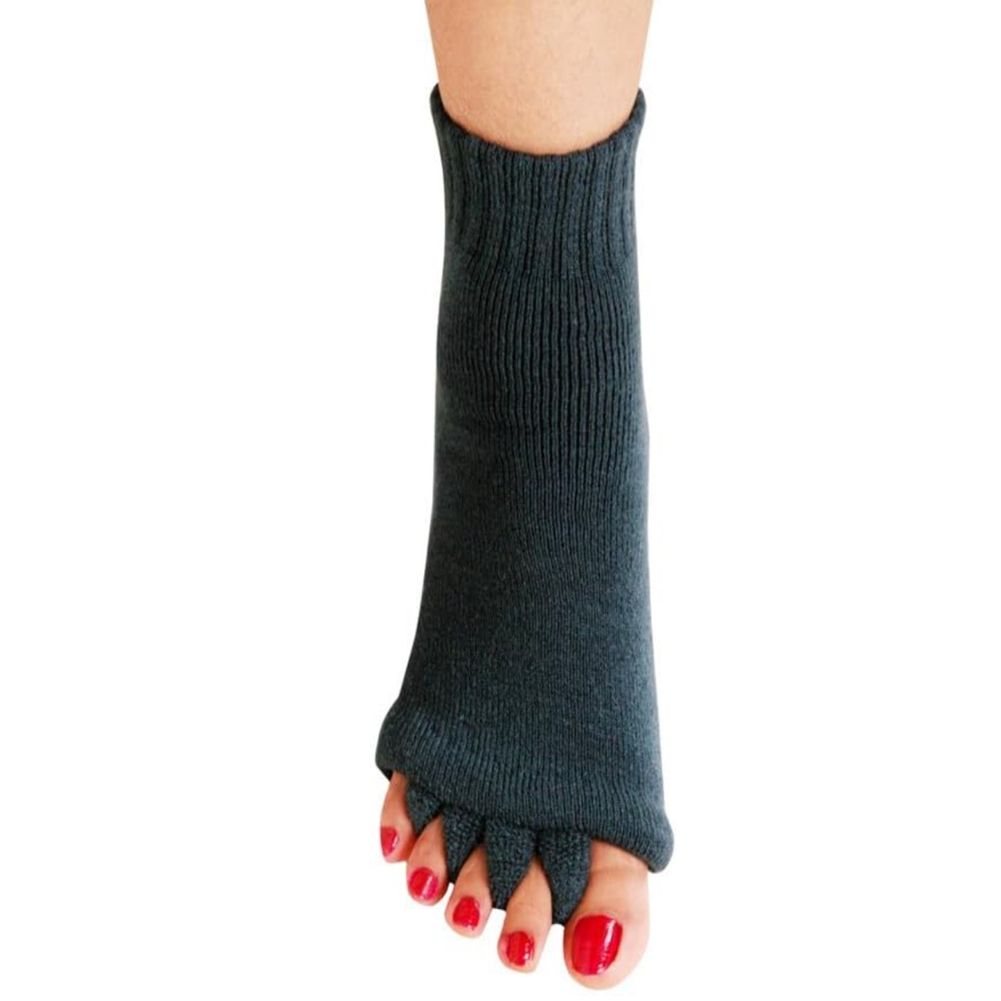 Chaussettes d'alignement des pieds avec séparateurs d'orteils, homme/femme