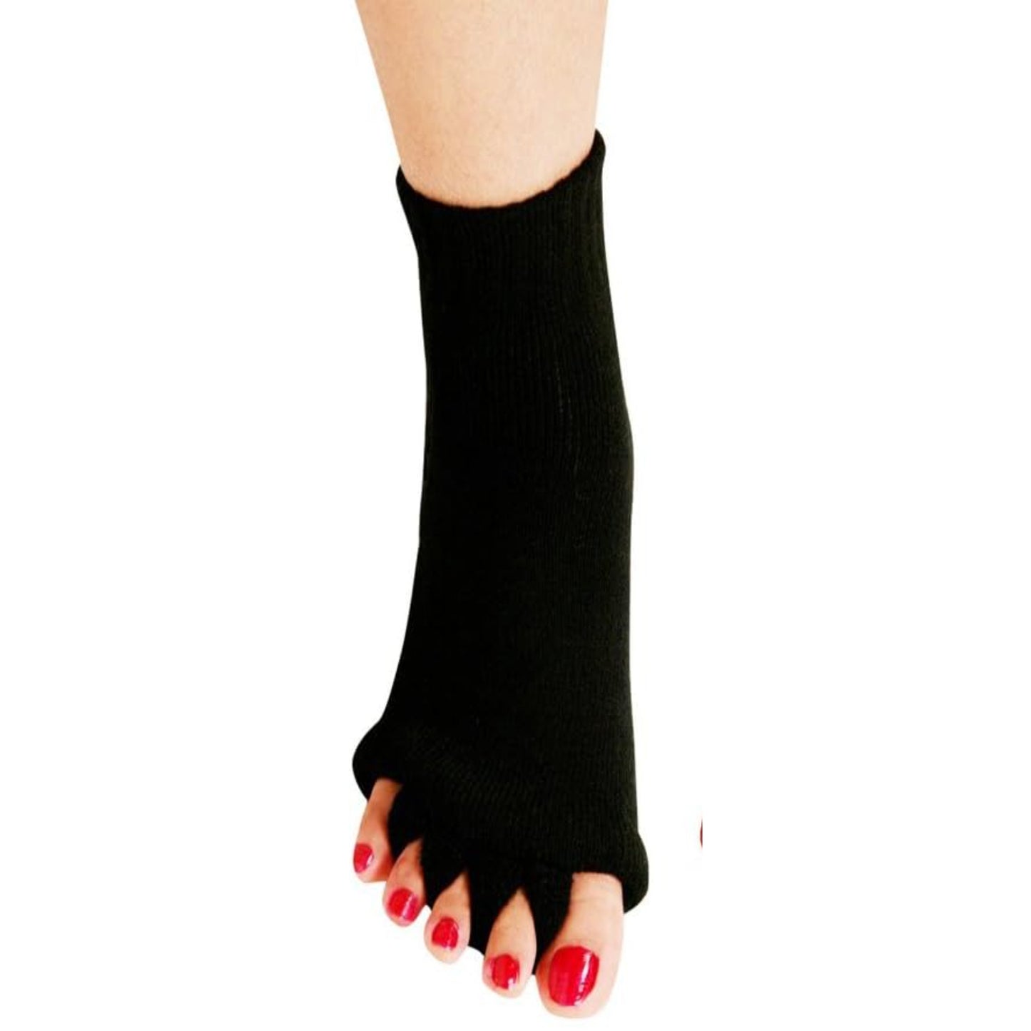 Chaussettes d'alignement des pieds avec séparateurs d'orteils, homme/femme