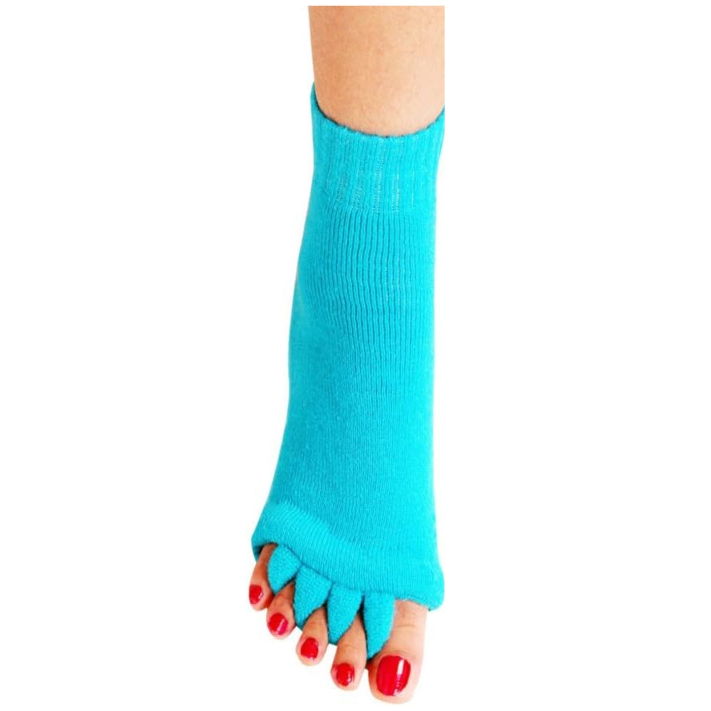 Chaussettes d'alignement des pieds avec séparateurs d'orteils, homme/femme