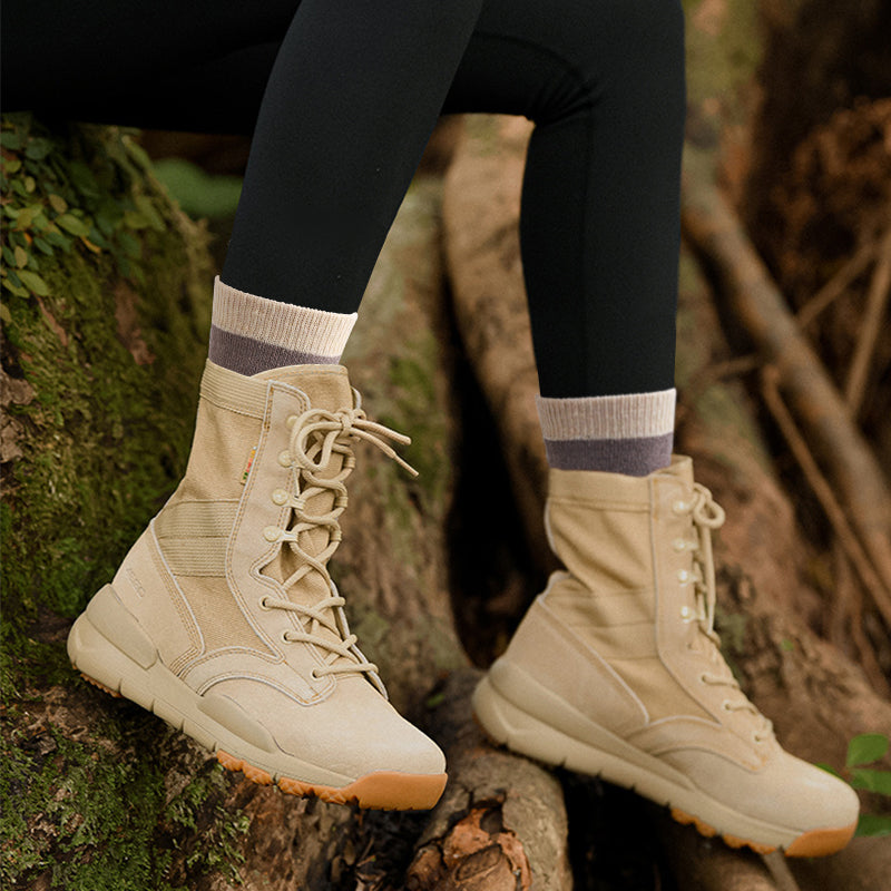 Pack de 5 paires de chaussettes en laine épaisses – Confort et chaleur pour l'hiver.