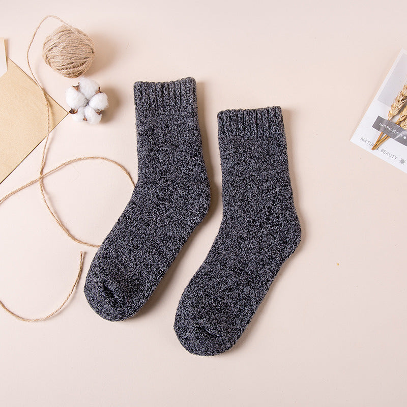 Chaussettes d’hiver en laine cachemire et mérinos - Lot de 3 paires
