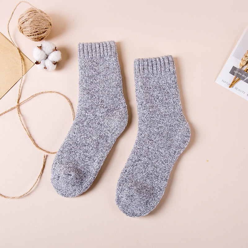 Chaussettes d’hiver en laine cachemire et mérinos - Lot de 3 paires