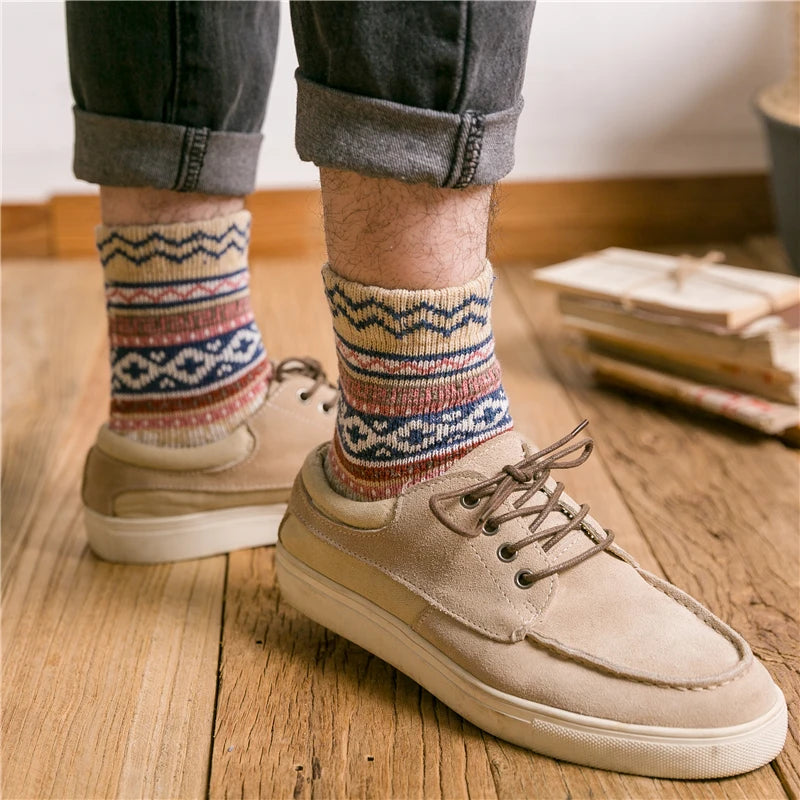 Chaussettes épaisses en laine et cachemire – Collection hiver 2024/2025