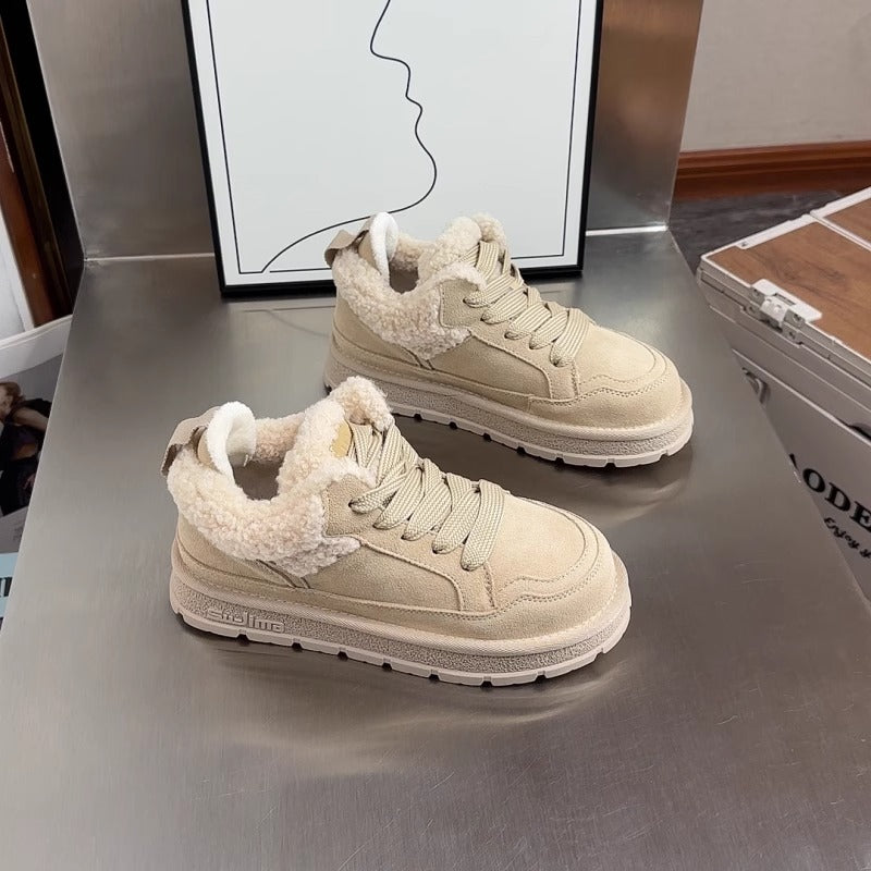 Chaussures d'hiver en coton - Automne/Hiver pour Femmes