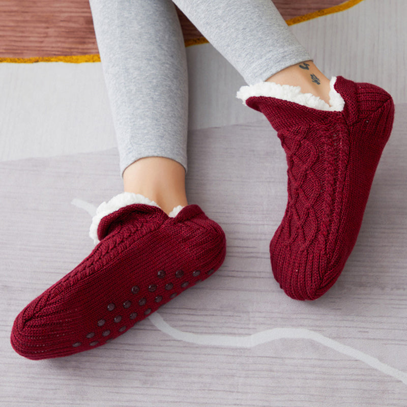 Chaussons thermiques en coton épais pour hommes - Parfaits pour l’hiver