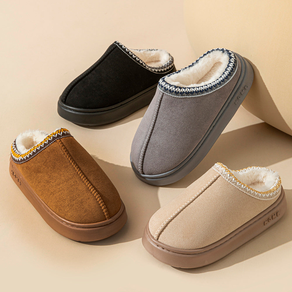 Chaussons à plateforme moelleux - Collection Hiver 2024/2025