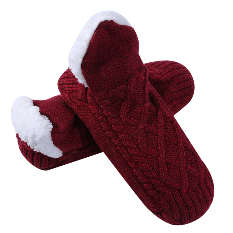 Chaussons thermiques en coton épais pour hommes - Parfaits pour l’hiver