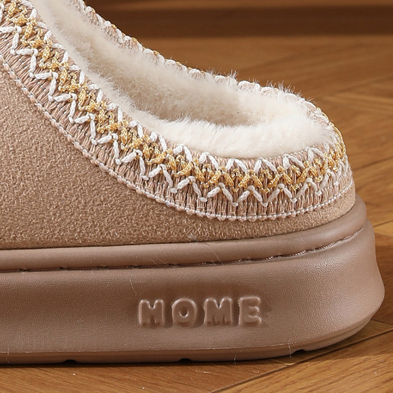 Chaussons à plateforme moelleux - Collection Hiver 2024/2025