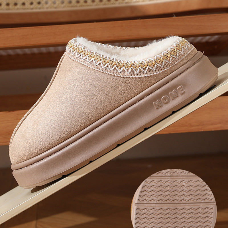 Chaussons à plateforme moelleux - Collection Hiver 2024/2025