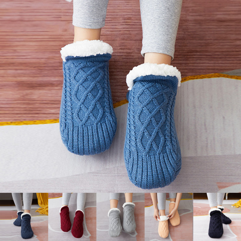 Chaussons thermiques en coton épais pour hommes - Parfaits pour l’hiver