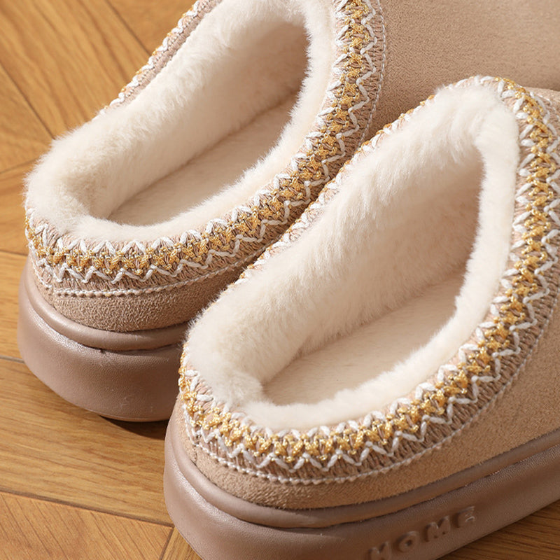 Chaussons à plateforme moelleux - Collection Hiver 2024/2025