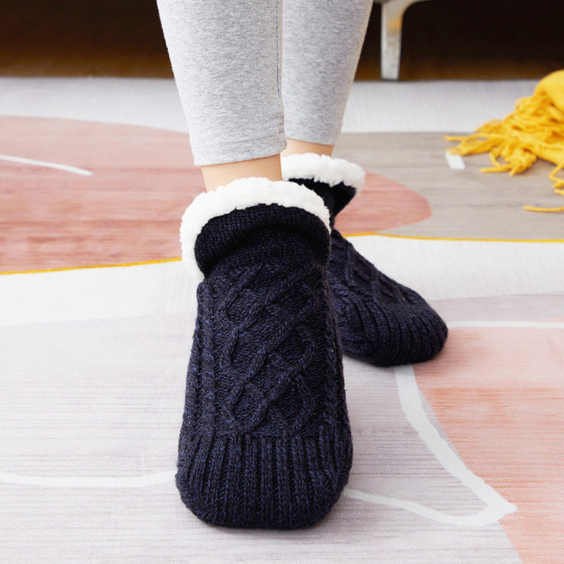 Chaussons thermiques en coton épais pour hommes - Parfaits pour l’hiver