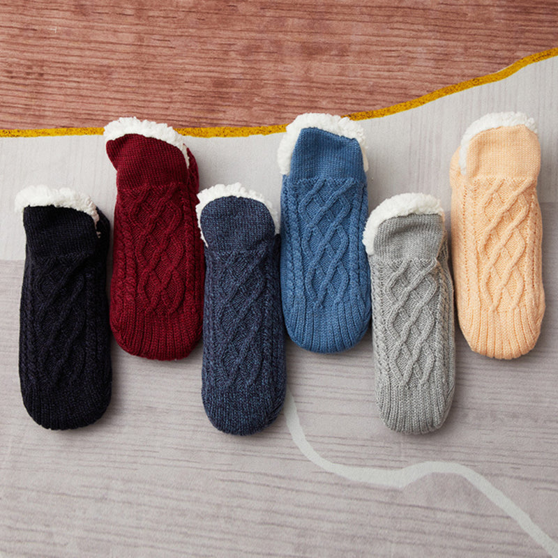Chaussons thermiques en coton épais pour hommes - Parfaits pour l’hiver