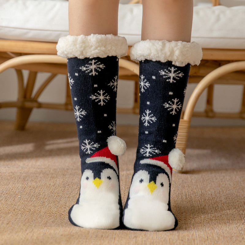 Chaussettes d'Intérieur Moelleuses pour Femmes – Douceur, Chaleur et Style.
