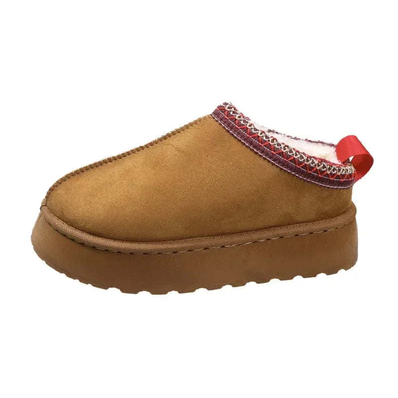 Demi-pantoufle en cachemire pour femme - Nouveauté hiver 2024