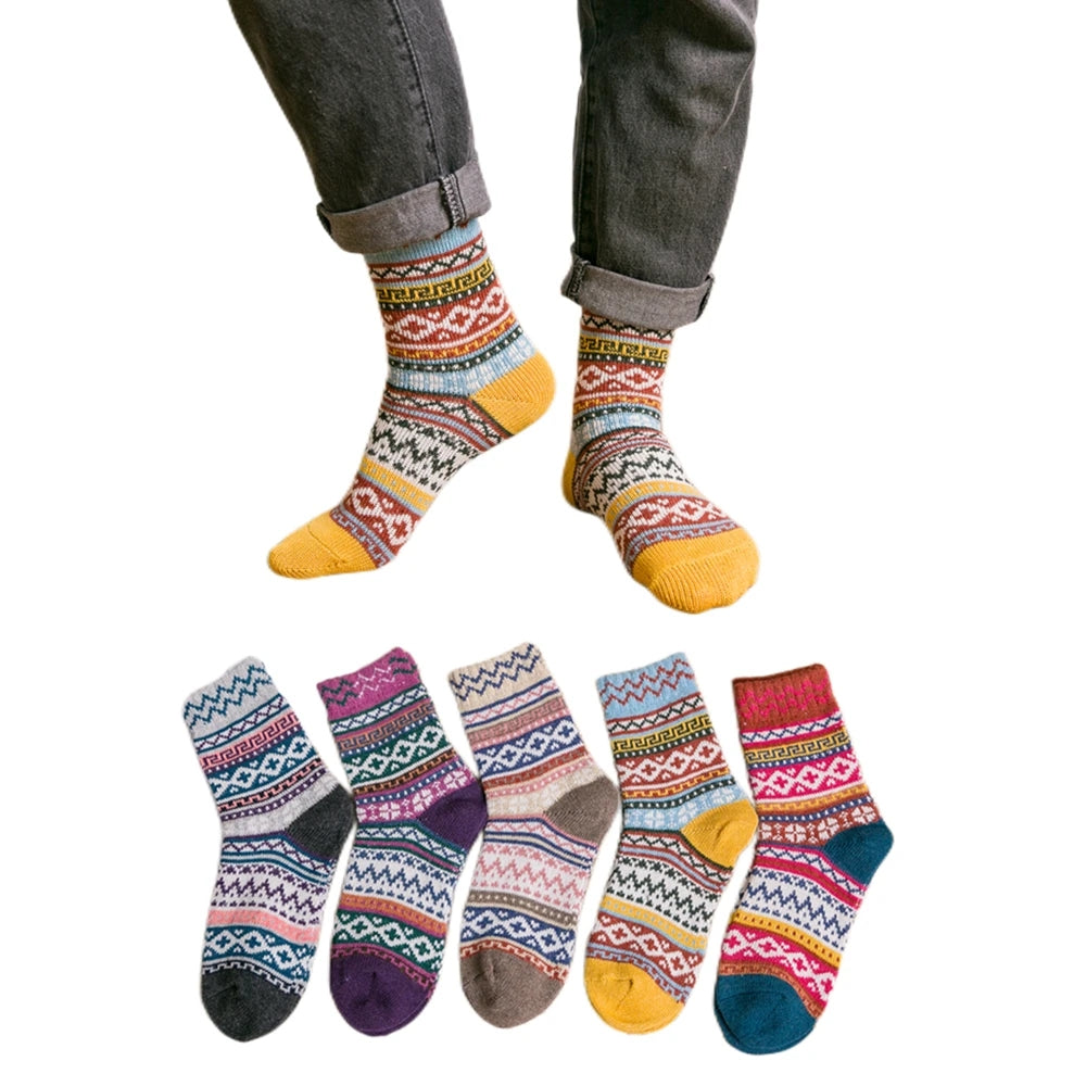 Chaussettes épaisses en laine et cachemire – Collection hiver 2024/2025