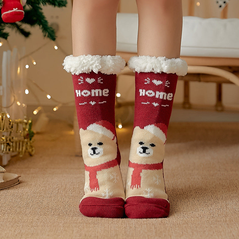 Chaussettes d'Intérieur Moelleuses pour Femmes – Douceur, Chaleur et Style.