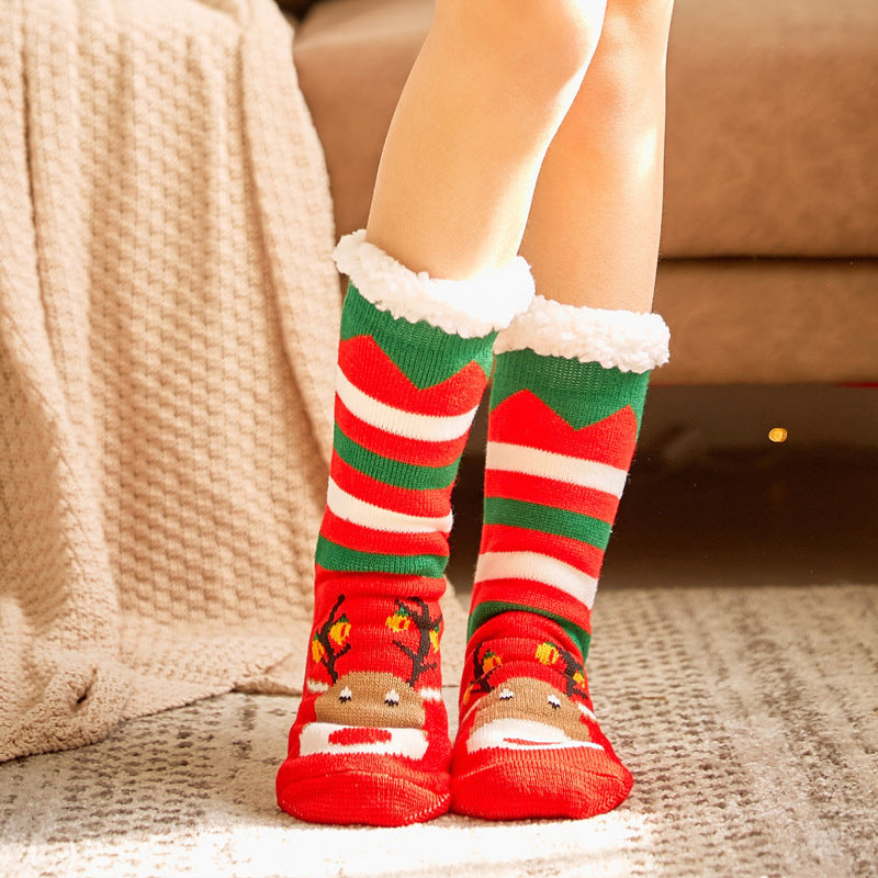Chaussettes d'Intérieur Moelleuses pour Femmes – Douceur, Chaleur et Style.