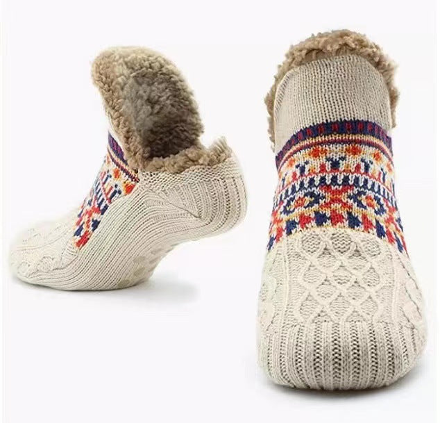 Chaussettes de sol chaudes pour hommes et femmes