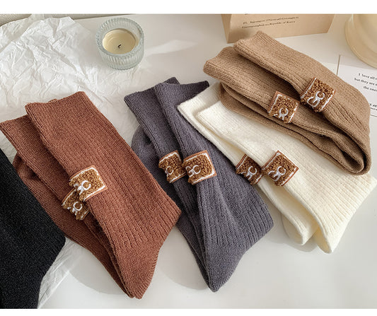 Chaussettes Mi-Mollet en Cachemire – Élégance, Confort et Chaleur