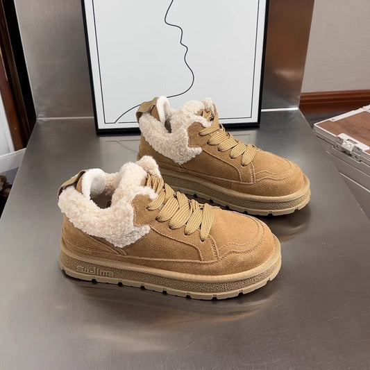 Chaussures d'hiver en coton - Automne/Hiver pour Femmes