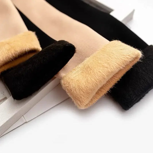 🧦 Chaussettes Thermiques Chaudes en Velours et Laine Épaisse - Collection Hiver 2024/2025